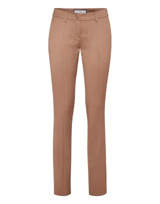 Pinstripe Chinos Fit Trousers