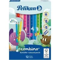 Pelikan Buntstift Buntstifte Combino dreieckig dick in Faltschachtel