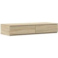 vidaXL Bett Bettschubladen Sonoma-Eiche 75 x 36,5 x 16.5 cm Holzwerkstoff (1-tlg)