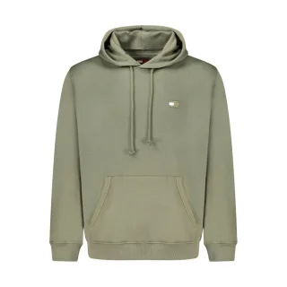Tommy Hilfiger Verde Baumwoll-Herrenpullover Hoodie