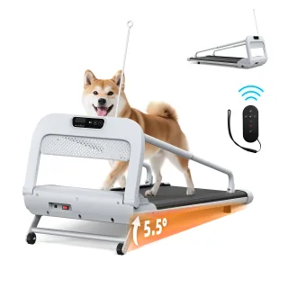 [EU Direct] Bominfit GP03B Ultra-Quiet Dog Treadmill for Small, Medium & Large Dogs up to 265LBS, 2.5HP Pet Running Mach