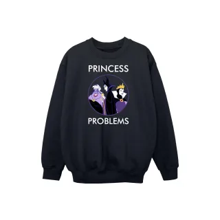 Disney Girls Villains Prinzessin Kopfschmerzen Sweatshirt (Schwarz)