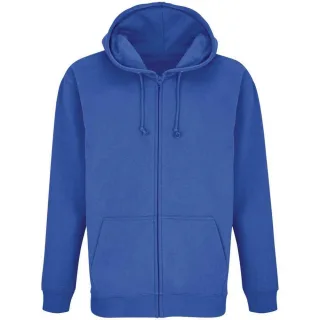 SOLS - "Carter" Hoodie mit durchgehendem Reißverschluss für Herren/Damen Unisex (Königsblau)