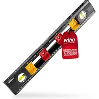 Wiha Wasserwaage (42074), (1 St), Profi, Markierungshilfe, für Elektroinstallation