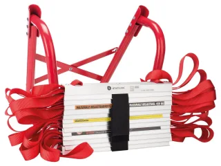 SMARTWARES Rettungsleiter 10.015.18, 4,5 m, 450 kg belastbar