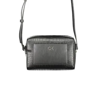 Calvin Klein Schwarze Polyester-Handtasche
