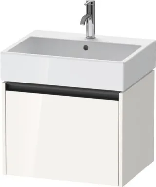 Duravit Ketho.2 Waschtischunterbau wandhängend Weiß Hochglanz 584x460x440 mm - K25075022220000 K25075022220000