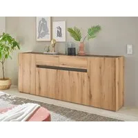 Home affaire Sideboard City/Giron, moderner Schrank, Kommode, Stauraumschrank, zeitlos, modern, ausreichend Stauraum, vielseitig einsetzbar