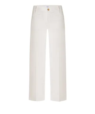CAMBIO - Tess cropped pure chalk - Gr. - 42/28