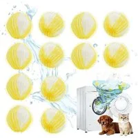 FOUORTUNATE-BEE Wäschekugel Waschbälle gegen Tierhaare Waschmaschine Fusselentferner Set (8-St), Wäschekugel für Kleidung Decken Haustiere Waschmaschinen Zubehör
