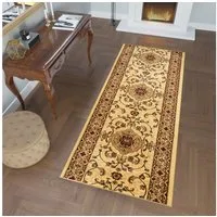 Tapiso Läufer YESEMEK, rechteckig, Höhe: 12 mm, Flur Brücke Kurzflor Klassisch Korridor Wohnzimmer Schlafzimmer
