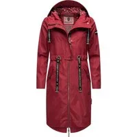 Navahoo Funktionsparka Josinaa stylische Übergangs Outdoorjacke mit Kapuze