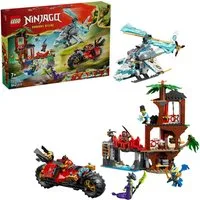 LEGO® Showdown am Baumhaus mit dem Ninja-Bike (71857), LEGO Ninjago Konstruktionsspielsteine, (642 St)