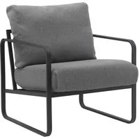 CLP Loungesessel Manea, gepolstert, mit Metallgestell