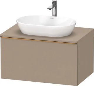 Duravit D-Neo Konsolenwaschtischunterbau wandhängend Leinen Matt 800x550x459 mm - DE4947004750000 DE4947004750000