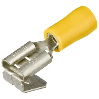 KNIPEX Flachsteckhülsen mit Abzweig isoliert je 100 Stück 120 mm - 9799092