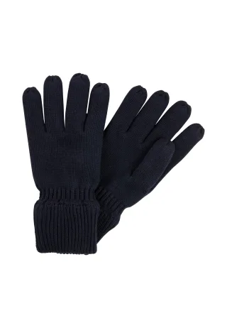 camel active - Handschuhe aus reiner Baumwolle dark navy - Gr. - L