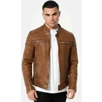 Tazzio Lederjacke A803 Herren Echtleder Leder Jacke