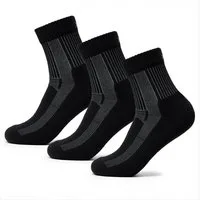 OCCULTO Wandersocken Damen & Herren Merino Wandersocken 3er Pack (Modell: Makalu) (3-Paar)