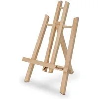 Artina Staffelei Manchester Tischstaffelei klein aus Holz 28cm Mini, Präsentationsstaffelei Display – Staffelei für Bilder, Menü Karten