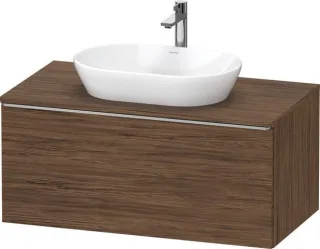 Duravit D-Neo Konsolenwaschtischunterbau wandhängend Nussbaum dunkel Matt 1000x550x459 mm - DE494807 DE4948070210000