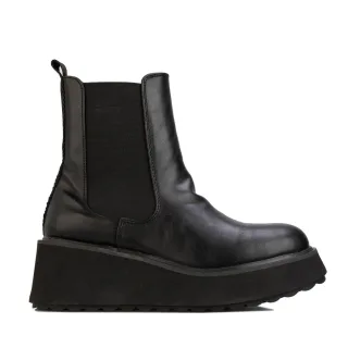 Rocket Dog Heyday Platform Chelsea Boots für Damen in Schwarz