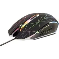 Renkforce Ergonomische kabelgebundene USB-Gaming-Maus RF-4746664 Mäuse (Beleuchtet)