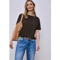 STREET ONE T-Shirt mit Stretchanteil