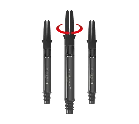 L-Style L-Shaft Carbon Silent Straight - Schwarz 330