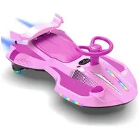 LALAHO Elektro-Kinderauto Elektroroller mit Sprühfunktion 35W 12V 4,5Ah