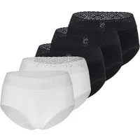 Speidel Taillenslip 5er-Pack Natalie (Spar-Set, 5-St) Taillen Slip - Baumwolle - Atmungsaktiv