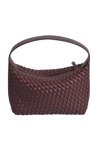 Smith&Soul - Plaited Hobo Bag bordeaux - Gr. - One Size