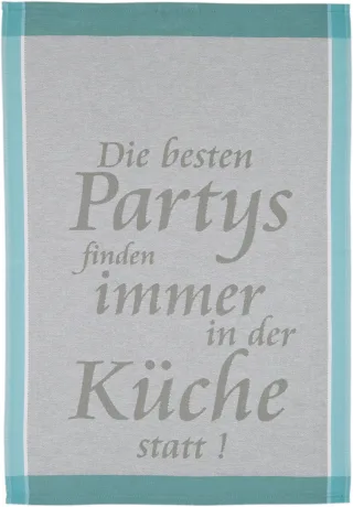 Geschirrtuch DIE BESTEN PARTYS
