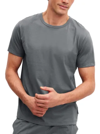 CALIDA - HERREN T-Shirt tornado grey - Gr. - L