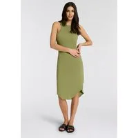Replay Jerseykleid in gerippter Struktur, figurbetont