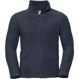 Russell Mens Full Zip Outdoor Fleece Jacke (French Navy)