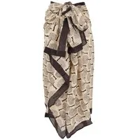 Guru-Shop Sarong Leichter Pareo Schal, Sarong, handbedrucktes..