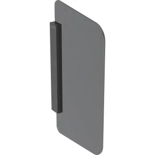 Geberit Urinaltrennwand, Halter: schwarzmatt 115205CD1