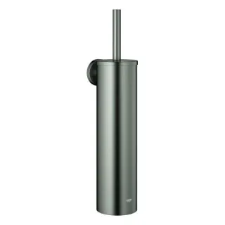GROHE Toilettenbürstenset Essentials 40696 Wandmontage hard graphite geb., 40696AL0 40696AL0