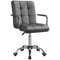 Yaheetech Drehstuhl höhenverstellbar Chefsessel, ergonomischer Bürostuhl auf Rädern