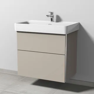 Sanipa 3way Waschtischunterbau zu Laufen Pro S Waschtisch mit 2 Auszügen, Kaschmir-Matt BP7681U