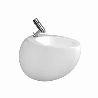 LAUFEN ALESSI ONE Wand-Bidet 8309714003041 weiß, mit LAUFEN Clean Coat