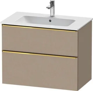 Duravit D-Neo Waschtischunterbau wandhängend Leinen Matt 810x462x625 mm - DE4362034750000 DE4362034750000