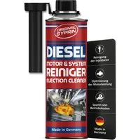Original Syprin Diesel-Additiv Diesel Motor Systemreiniger l Injektor Reiniger 500ml, 0.5 l, (Diesel Motor Systemreiniger, 1-St) Reinigt das Dieselkraftstoffsystem