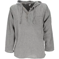 Guru-Shop Hemd & Shirt Nepal Hemd, Goa Hippie Sweatshirt, Yogashirt,.. Ethno Style, alternative Bekleidung