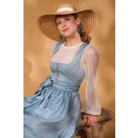 MarJo Dirndl Midi Dirndl 2tlg. - LANGDORF - light denim
