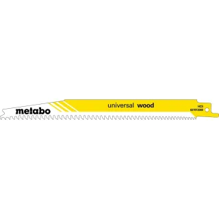 Metabo Säbelsägeblätter universal wood 200 x 1,25 mm HCS progressiv - 631913000