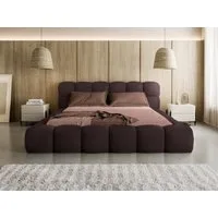 Compleo Polsterbett BUBBLE boucle Designerbett 140/160/180x200 BIZU, Wolkenbett, TOPSELLER Stauraumbett MADE IN EU