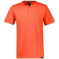 LERROS T-Shirt T-Shirt mit Rundhalsausschnitt, grosse Größen Herren T-Shirt Übergröße, 100% Baumwolle, Einfarbig, Kurzarm