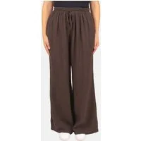 Seasons of April Jerseyhose AYANA MUSSELIN (1-tlg) Weite Musselin Hose mit elastischem Bund
